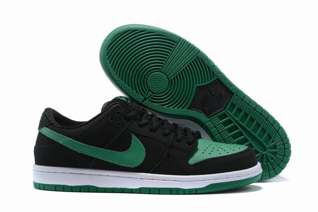 Cheap Nike Dunk Sb Men's Shoes Black Green-18 - Click Image to Close